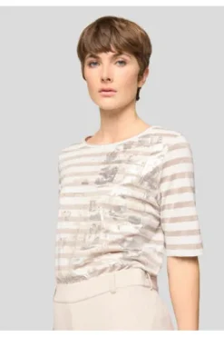 RABE Shirt sisal gestreift