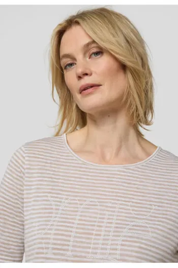 RABE Shirt sisal gestreift