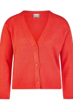 RABE Strickjacke koralle