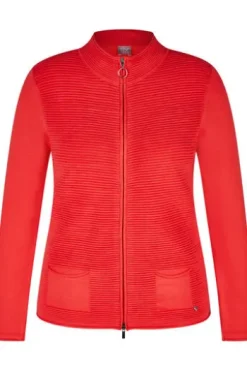 RABE Strickjacke koralle