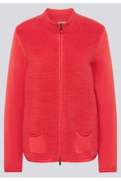 RABE Strickjacke koralle