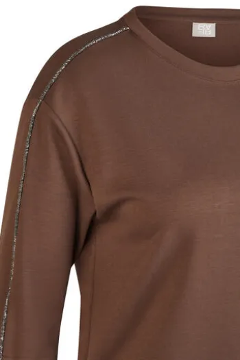 RABE Sweatshirt schoko 3/4-Arm
