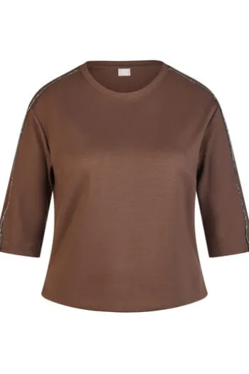 RABE Sweatshirt schoko 3/4-Arm