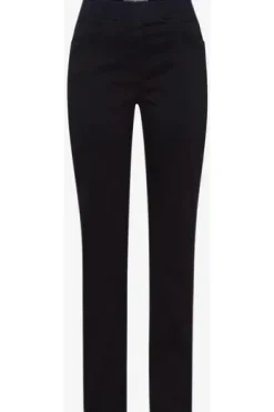 RAPHAELA BY BRAX Baumwoll-Hose Pamina marine Slim Fit