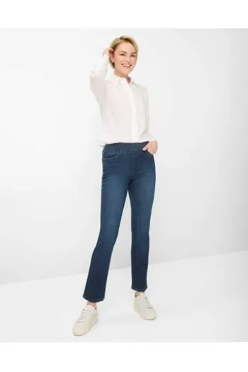 RAPHAELA BY BRAX Bequem-Jeans Pamina jeansblau Slim Fit