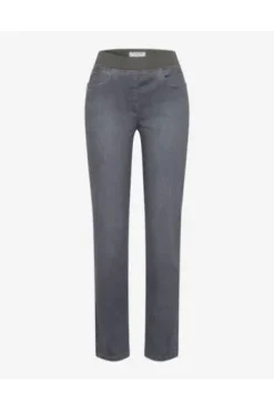 RAPHAELA BY BRAX Bequem-Jeans Pamina grau Slim Fit