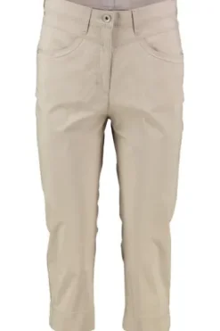 RAPHAELA BY BRAX Capri-Hose Laura Beige in Super-Dynamic Baumwoll-Stretch