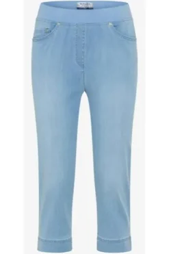 RAPHAELA BY BRAX Capri-Jeans Pamina hellblau Slim Fit