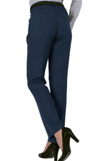 RAPHAELA BY BRAX Flanell-Hose Pauline marine Slim Fit