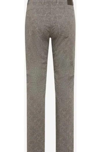 RAPHAELA BY BRAX Hose Luca walnut gemustert Slim Fit