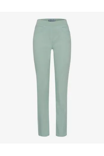 RAPHAELA BY BRAX Jeans Pamina mint Slim Fit in Schlupfform mit Reißverschlussoptik