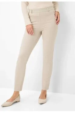 RAPHAELA BY BRAX Jersey-Hose Lillyth ecru Slim Fit