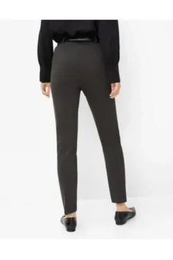 RAPHAELA BY BRAX Jersey-Hose Lillyth anthrazit Slim Fit