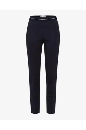 RAPHAELA BY BRAX Jersey-Hose Lillyth marine Slim Fit