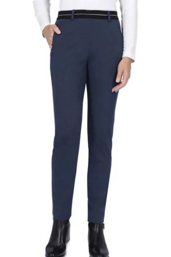 RAPHAELA BY BRAX Jersey-Hose Lillyth marine Slim Fit