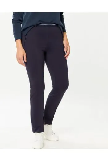RAPHAELA BY BRAX Jersey-Hose Lillyth marine Slim Fit