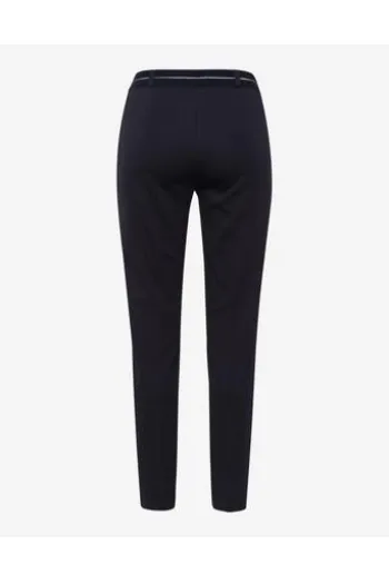 RAPHAELA BY BRAX Jersey-Hose Lillyth marine Slim Fit