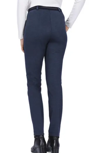 RAPHAELA BY BRAX Jersey-Hose Lillyth marine Slim Fit