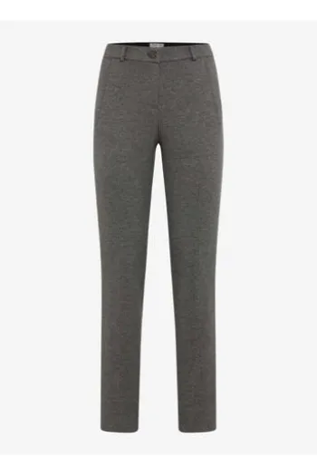 RAPHAELA BY BRAX Thermo-Jerseyhose Lillyth grey Slim Fit