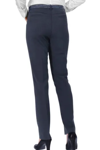 RAPHAELA BY BRAX Tuch-Hose Pauline marine Slim Fit