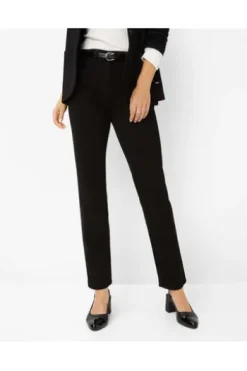 RAPHAELA BY BRAX Winter-Baumwoll-Hose Laura schwarz Slim Fit