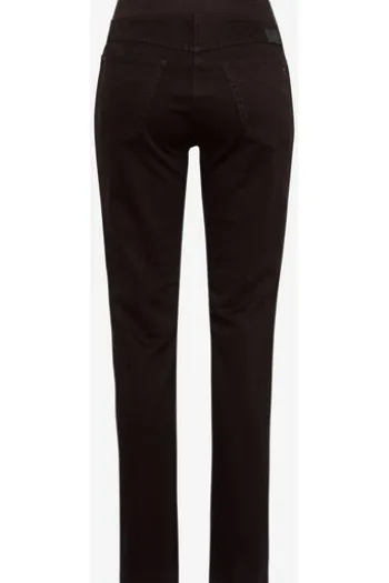 RAPHAELA BY BRAX Winter-Baumwoll-Hose Pamina darkbrown Slim Fit
