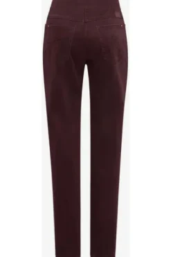 RAPHAELA BY BRAX Winter-Baumwoll-Hose Pamina amarone Slim Fit