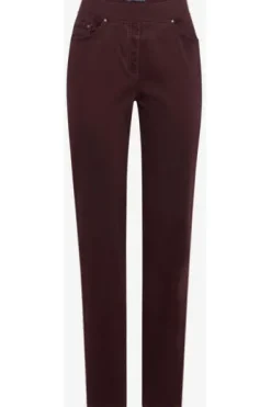 RAPHAELA BY BRAX Winter-Baumwoll-Hose Pamina amarone Slim Fit