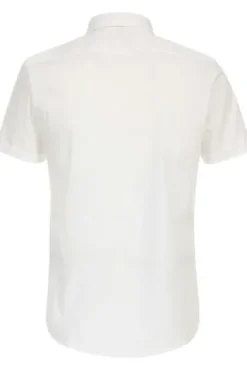 REDMOND Business Hemd weiss Slim Fit Kurzarm