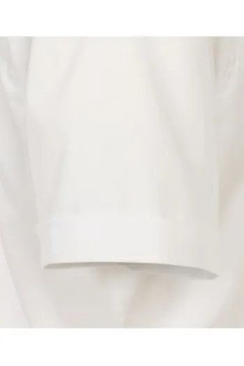 REDMOND Business Hemd weiss Slim Fit Kurzarm