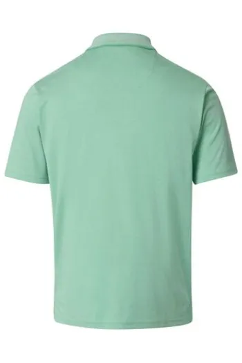 REDMOND Jersey Polo Shirt grün Regular Fit