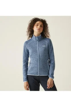 REGATTA Strickfleece-Jacke Newhill Hellblau