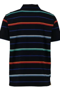 SAILING COMP Polo-Shirt marine gestreift