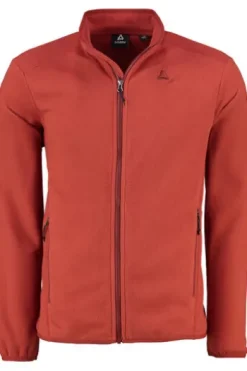 SCHOEFFEL Fleece Jacke Ash dark crabapple Regular Fit