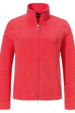 SCHOEFFEL Fleecejacke Leona raked rose