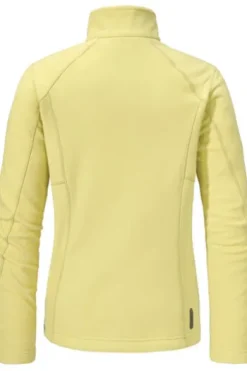 SCHOEFFEL Fleece-Jacke Leona gelb