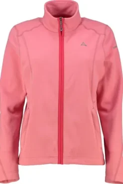 SCHOEFFEL Fleece-Jacke Leona koralle