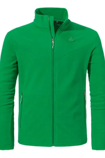 SCHOEFFEL Fleece Jacke Qutang grün schnell trocknen
