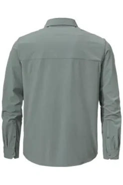 SCHOEFFEL Hemd Dunajec steel grey Regular Fit