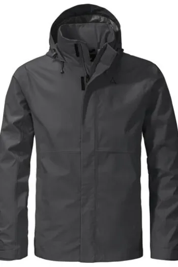 SCHOEFFEL Jacke Gmund schwarz winddicht, wasserdicht, atmungsaktiv