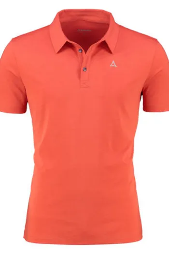 SCHOEFFEL Polo-Shirt Vilan terra Tencel