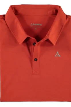 SCHOEFFEL Polo-Shirt Vilan terra Tencel