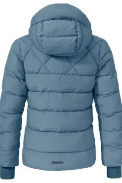 SCHOEFFEL Steppjacke Boston rauchblau in angerauter Qualität