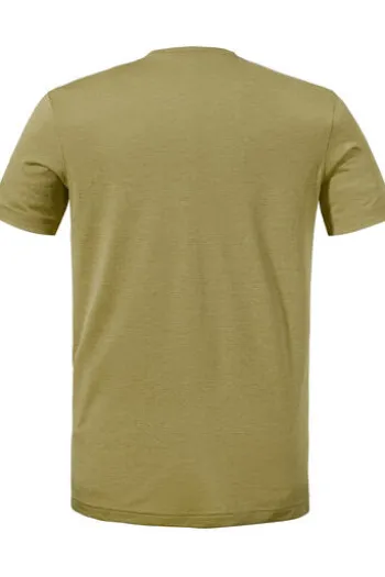 SCHOEFFEL T-Shirt CIRC Sulten khaki