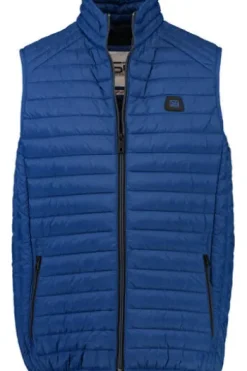 S4 JACKETS Steppweste blau Willis wasserabweisend
