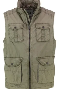 S4 JACKETS Weste khaki Cameron