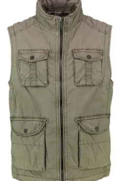S4 JACKETS Weste khaki Cameron