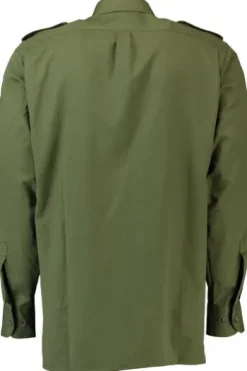 SKOGEN Jagd-Hemd oliv Regular Fit Langarm