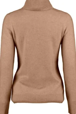 S.MARLON Rollkragen Pullover caramel aus hochwertigem Cashmere