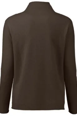 S.MARLON Stehbund Cashmere Pullover braun